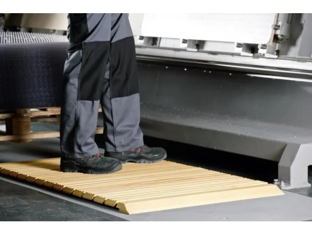 Vloerrooster Beukenhout Din R11 Pvc Ommanteling Staaldraad B 800mm