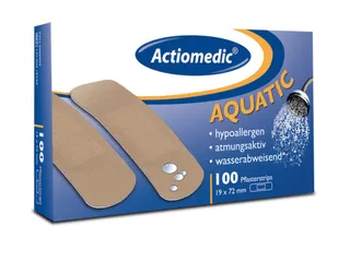 Pleisterstrips Waterafstotend 72x19mm Huidkleurig - 1
