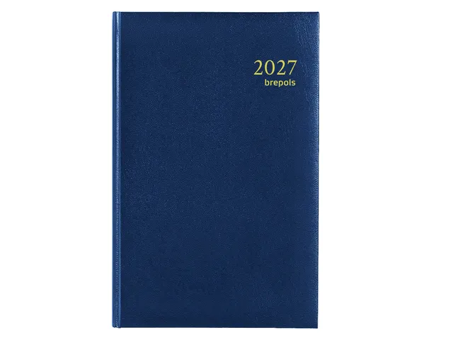 Agenda 2027 Brepols Saturnus Lima 7dagen/2pagina's blauw