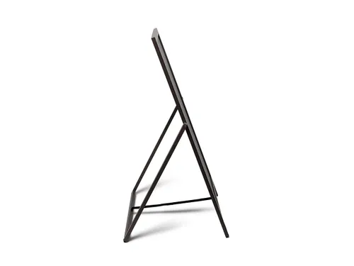 Krijtstoepbord Houten A-Bord Flip 68x140cm Zwart