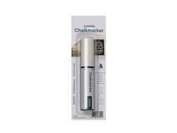 Krijtstift Europel 15mm wit blister 1 stuk