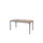 Domino Basic Tafel Vaste Hoogte 160x80 honey castello zwart 4-poots