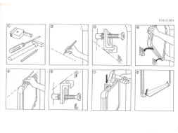 Smit Visual Ophangset Whiteboard Spiegelophang
