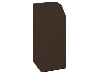 Verzamelaar 76 liter HxBxD 890x380x380mm sticker gft-afval Bruin - 1