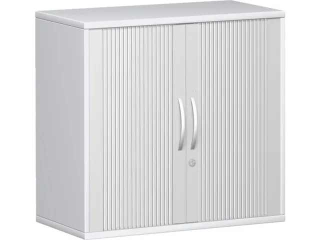 jaloeziedeurkast,HxBxD 720x800x430mm,1xhouten vloer,decor romp wit