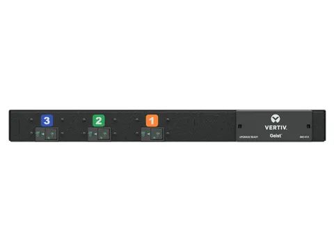 Vertiv UI10026, Basis, 1U, Horizontaal, Zwart, 12 AC-uitgang(en), - CE