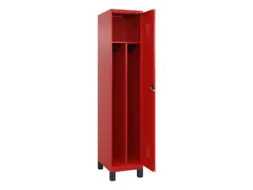 locker voor scheiding van kleding,HxBxD 1950x400x500mm,1vak