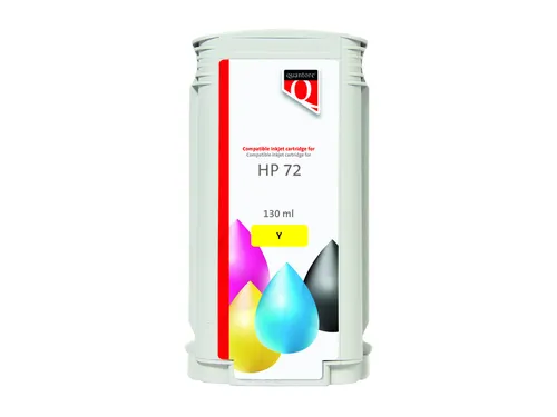 Inkcartridge Quantore alternatief tbv HP 72 C9373A geel