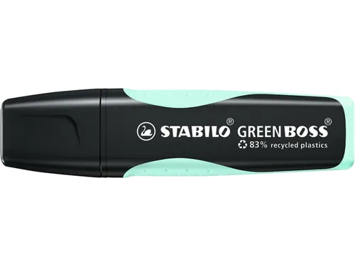 Markeerstift STABILO GREEN BOSS 6070/113 vleugje pastel turquoise