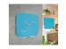 Wandklok Leitz Cosy blauw glas