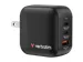 Mini GaN Muurlader 70W 3-poorts Zwart