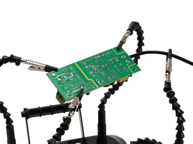 Derde Hand Met 4 Armen En Soldeertinhouder