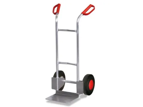 Stapelsteekwagen Aluminium 150kg Massief Rubber Banden