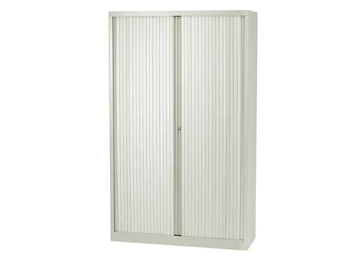 Roldeurkast Inclusief 4 Legborden Krijtwit 198x120x43