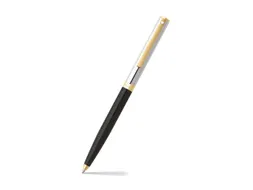 Balpen SHEAFFER Sagaris E9475 Glossy black chrome cap gold trims