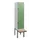 Dubbeldekse dekenkist,HxBxD 1950x400x815mm,1x2vak.,vak B 400mm