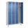 locker voor scheiding van kleding,HxBxD 1950x1200x500mm,4vak