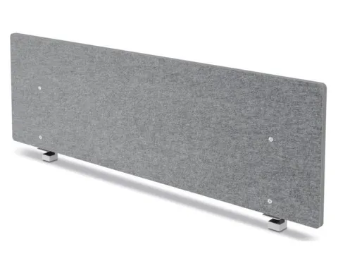 geluidabsorberende tafelscheidingswand,HxBxD 500x1600x25mm