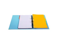 Ordner PVC Prem'Touc h A4 50 mm li-blauw