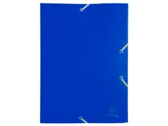 Elastomap A4 Assorti 3 Kleppen Polypropyleen 4/10de Ondoorschijnend