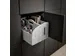 Lockerbox PET-vilt Klein lichtgrijs