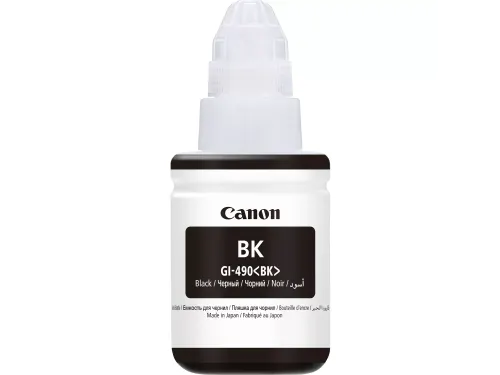 Canon GI-490BK, Zwart, Canon, 130 ml, Japan, 1 stuk(s)