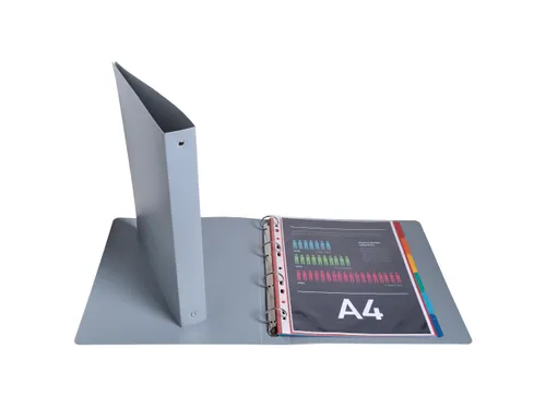 Classeur 4anx 30mm P P A4 Ellipse coul.as