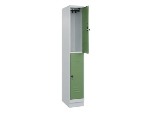 dubbeldekse locker,HxBxD 1950x300x500mm,1x2vak.,vak B 300mm