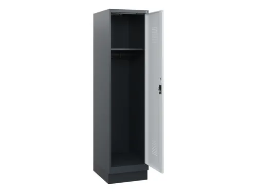 schoollocker,HxBxD 1630x400x500mm,1vak,vak B 400mm,cil.-slot,sokkel