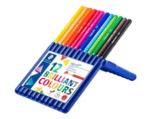 Kleurpotloden Staedtler Ergosoft 157 driekantig 12 stuks assorti - 3