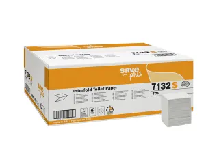 Toiletpapier Celtex Save gevouwen 2-laags wit 250 vel doos a 36 pak - 2