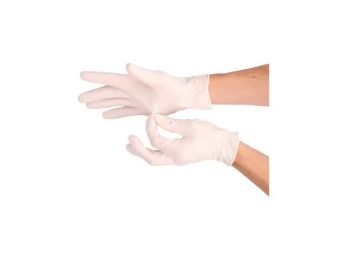Handschoenen Latex Gepoederd Maat S Wit doos 1000 stuks