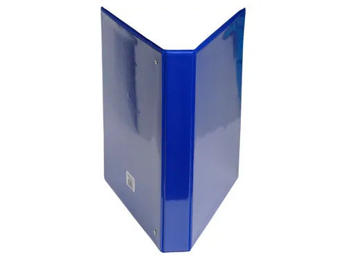 Ringmap Kreacover Presentatieringband A4 maxi 4 rings D-mech 30mm blau
