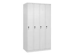locker,HxBxD 1850x1000x500mm,4vak,vak B 250mm,draaigrendel