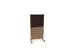 cloison de séparation,Hxl 1545x800mm,NT-cerise,BN2036-marron