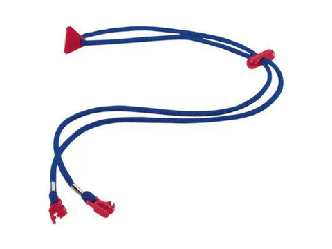 Uvex brilkoord 9959003 in lengte verstelbaar blauw 10 stuks
