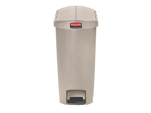 Slim Jim Step On Container End Step Kunststof 50 Liter Beige