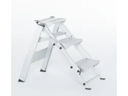 veiligheidstrap,eenzijdig,3treden,Stand H 0,66m,licht metaal