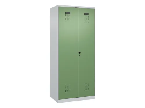 locker voor scheiding van kleding,HxBxD 1850x800x500mm,2vak