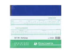 Exacompta Register Verkoop, 27 X 32 Cm Nederlandstalig