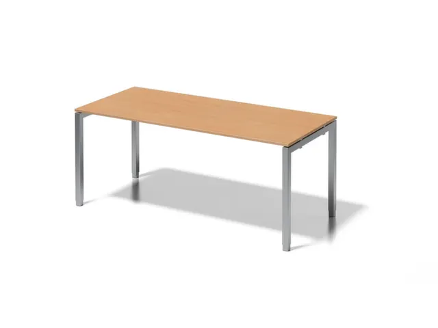 In hoogte verstelbaar bureau,HxBxD 650-850x1800x800mm,blad beuken