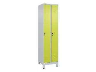 locker,HxBxD 1950x500x500mm,2vak,vak B 250mm,draaigrendel,voeten - 1