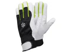 Tegera 335 koudebestendige handschoenen, zwart/wit/groen, maat 11, per