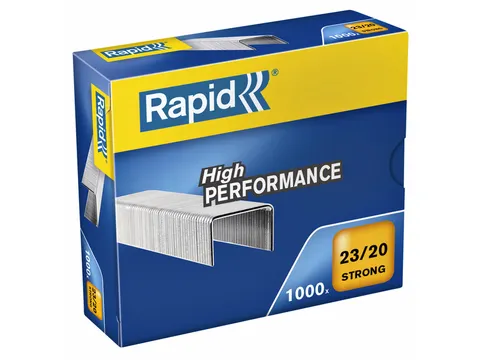 Nieten Rapid 23/20 gegalvaniseerd strong 1000 stuks