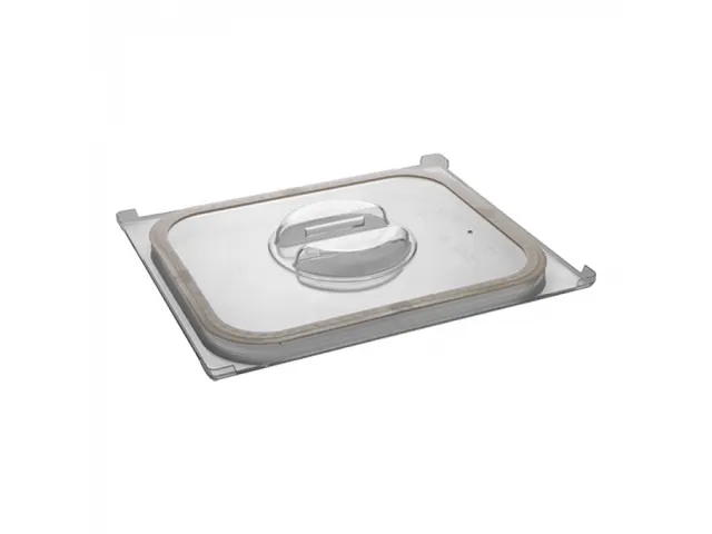 Caterchef Deksel Transparant gastronorm 1/2 GN met siliconen rand