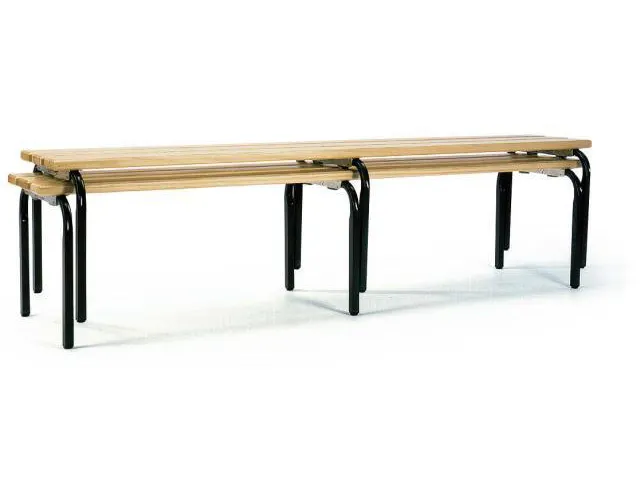 zitbank,HxLxD 450x1500x450mm,hout,frame staal RAL7016