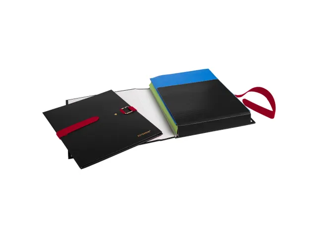 Map uitrekbare rug Extensor 24x32cm Zwart