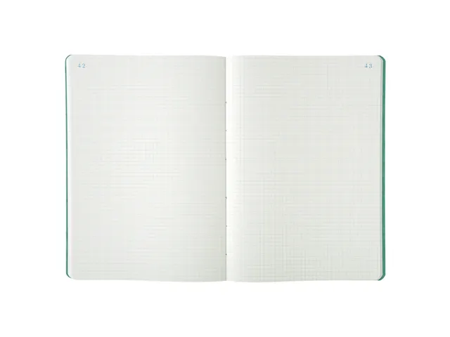 Register 29,7x21 cm - geruit 5x5 - genummerd - 80 blad assorti