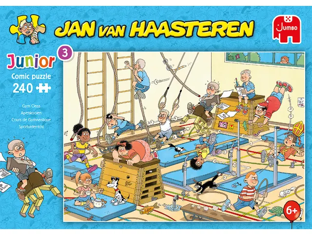 Puzzel Jan van Haasteren Junior 3 Apenkooien 240 stukjes