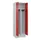 PBM-locker,HxBxD 1950x600x500mm,2vak,vak B 300mm,draaigrendel